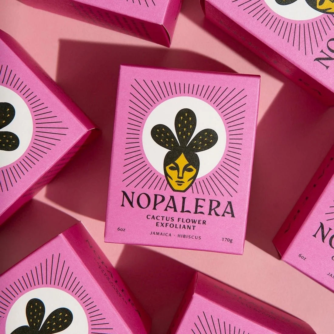 Nopalera Cactus Flower Exfoliant - Hibiscus