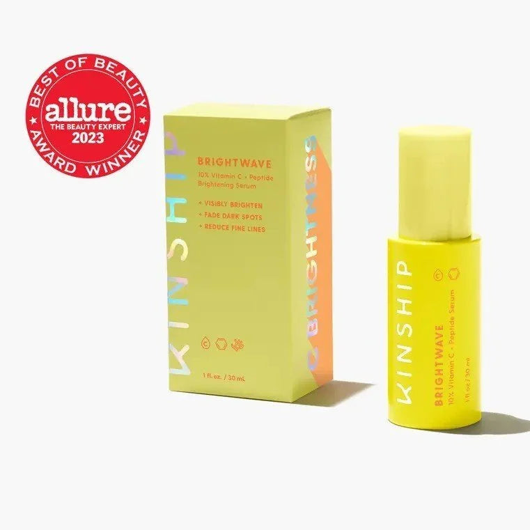 Kinship Brightwave Face Serum - Vitamin C + Peptides