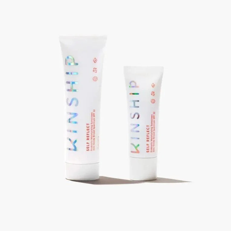 Kinship Self Reflect Probiotic Moisturizing Sunscreen Zinc Oxide SPF 32