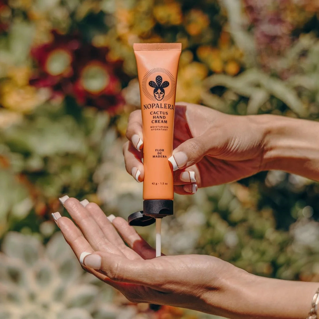 Nopalera Cactus Hand Cream - Flor de Madera