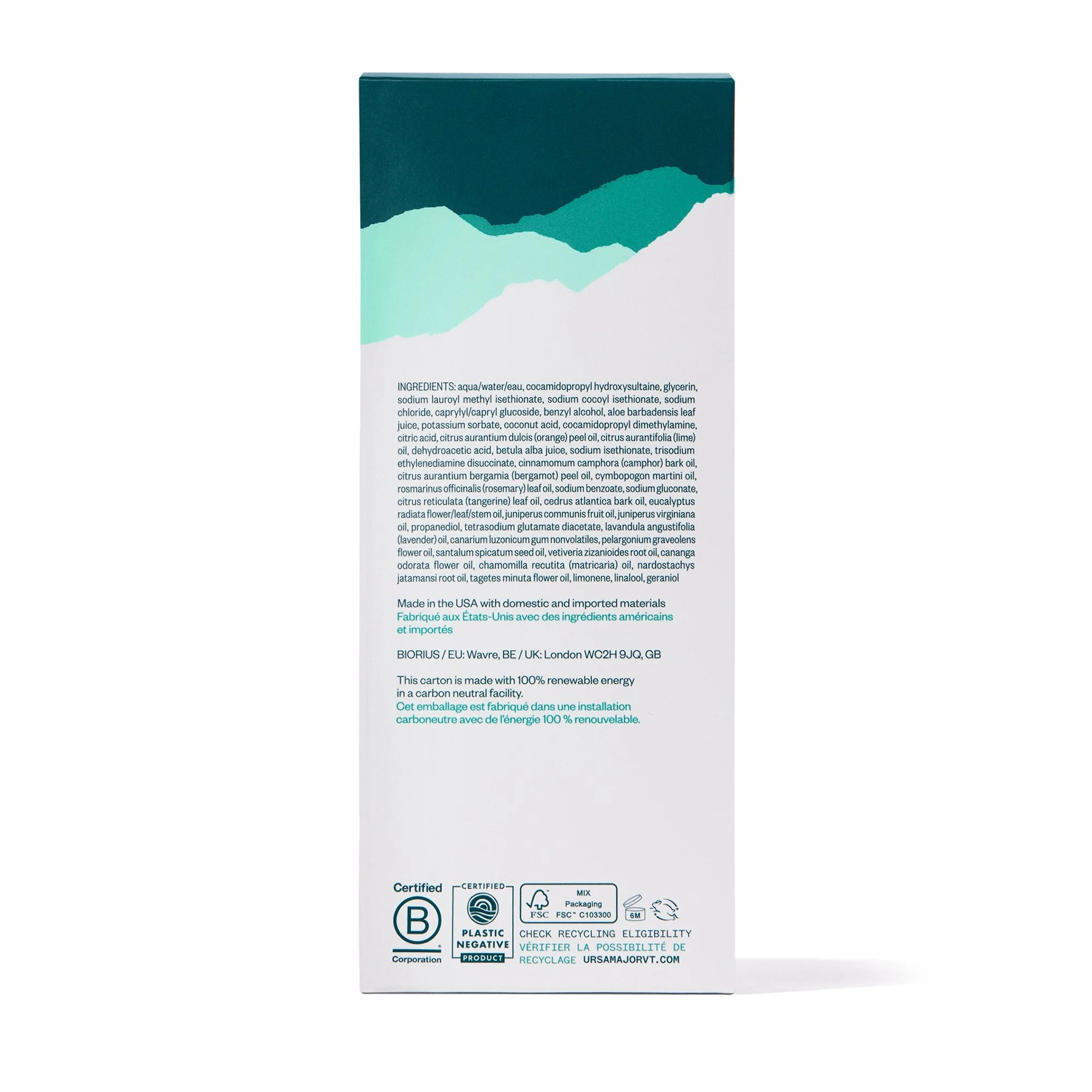 Ursa Major Botanic Buzz Hand Wash
