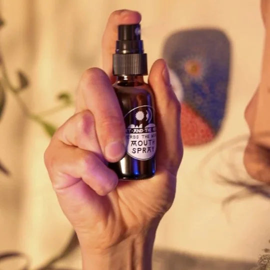 Fat and the Moon Herbs the Word Mouth Spray