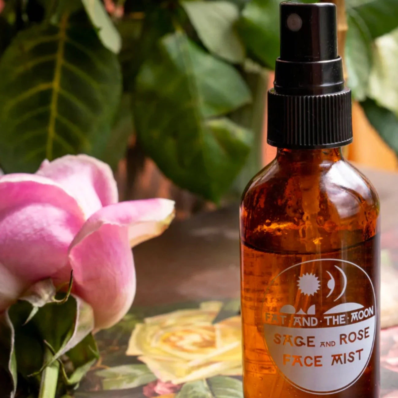 Fat and the Moon Sage & Rose Hydrosol Face Mist