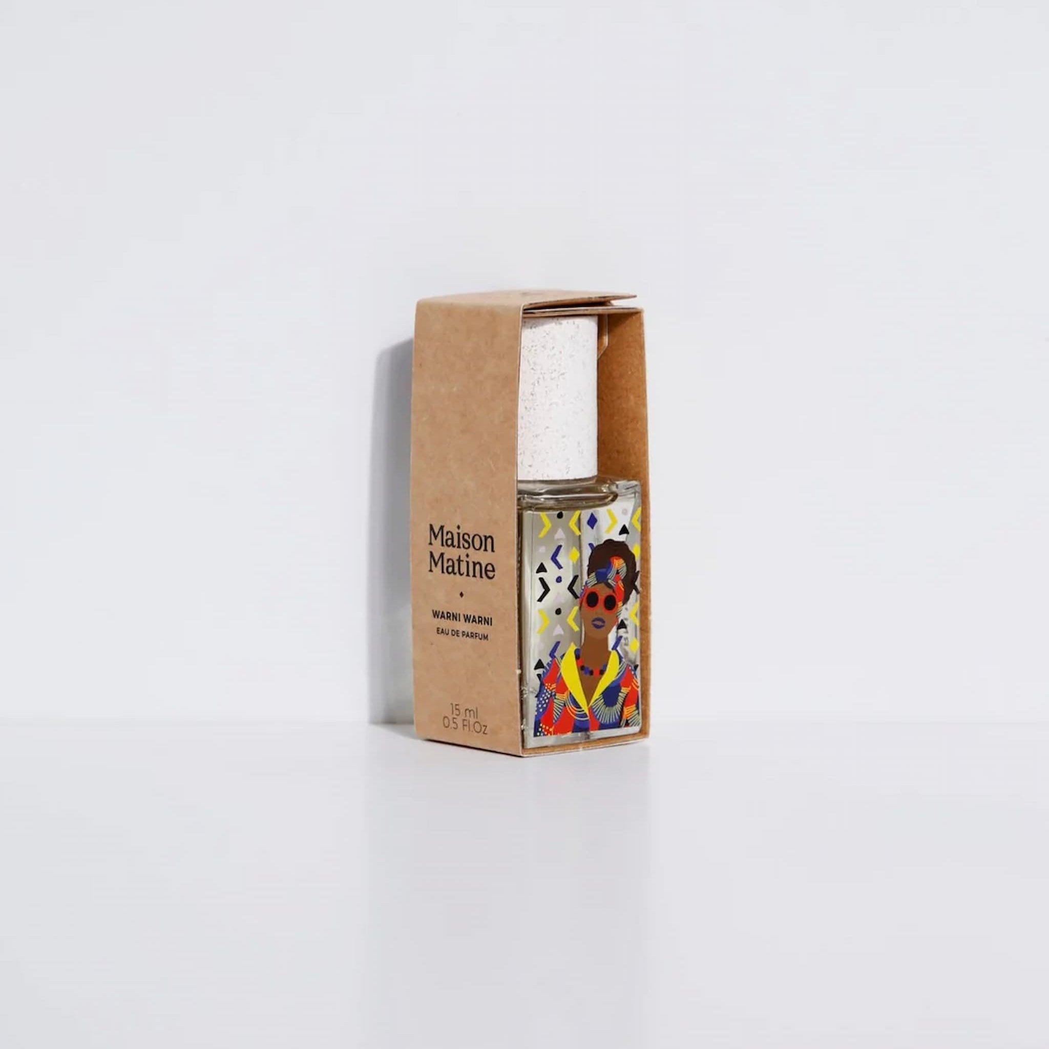 Product packaging with 'Maison Matine' branding on a white background.