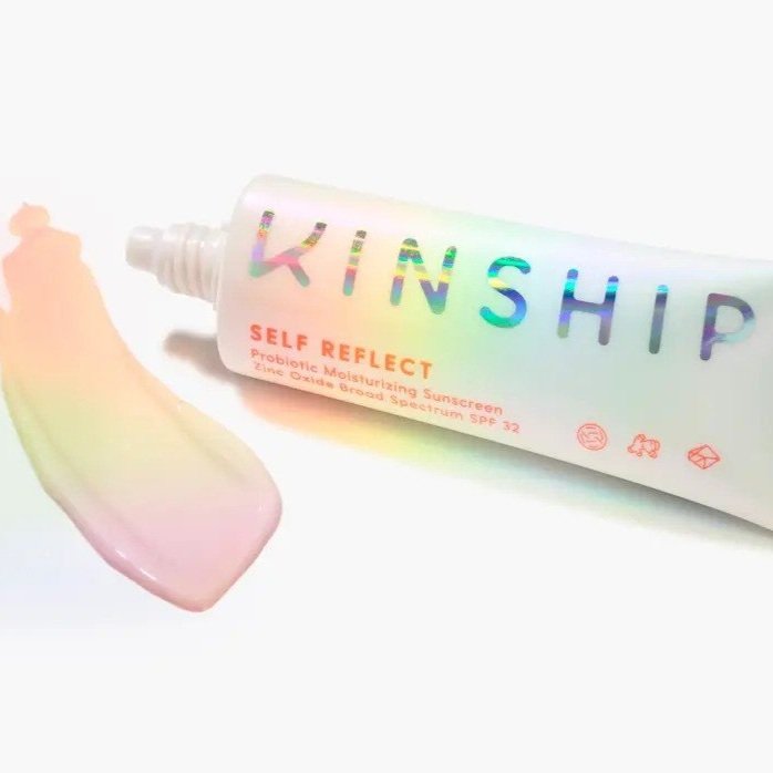 Kinship Self Reflect Probiotic Moisturizing Sunscreen Zinc Oxide SPF 32